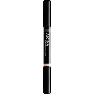 Олівець для брів Alcina Perfect Eyebrow Styler Дуо 020 dark 5 г (4008666654311) краща модель в Одесі