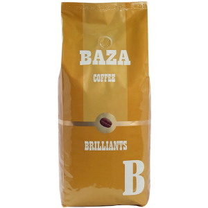 Кава в зернах Baza Coffee Brilliants "B" 100% Арабіка 1 кг (4820215240017) в Одесі