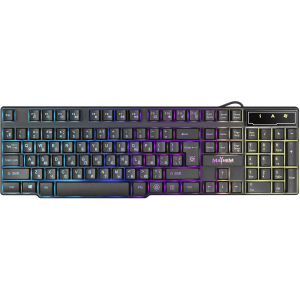 Клавиатура проводная Defender Mayhem GK-360DL USB RGB (45360) ТОП в Одессе