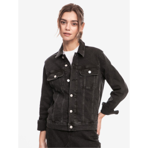 Джинсовая куртка Calvin Klein Jeans Regular 90'S Denim Jacket J20J215927-1BY S Denim Black (8719853763599) лучшая модель в Одессе