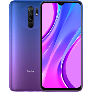 Мобильный телефон Xiaomi Redmi 9 4/64GB Neon Blue (Global ROM + OTA) ТОП в Одессе