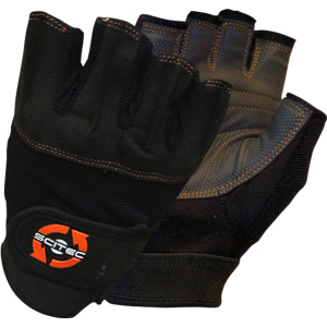 Рукавички Scitec Nutrition Glove Orange Style S Чорні (816532010079)