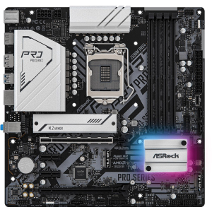 Материнська плата ASRock Z590M Pro4 (s1200, Intel Z590, PCI-Ex16) рейтинг