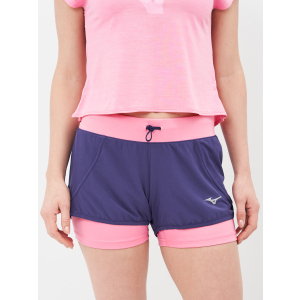 Спортивні шорти Mizuno MUJIN 4.5 2in1 SHORT J2GB928312 XS (5054698686218) краща модель в Одесі