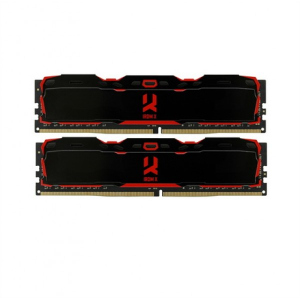 DDR4 2x8GB/2666 GOODRAM Iridium X Black (IR-X2666D464L16S/16GDC)