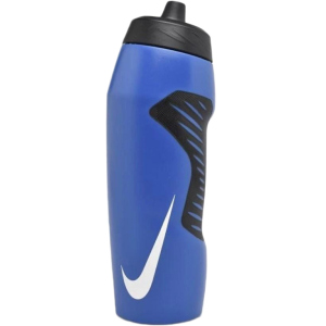 Бутылка для воды Nike N.000.3178.451.32 Hyperfuel Water Bottle 32OZ 946 мл Темно-синяя (887791328366) лучшая модель в Одессе