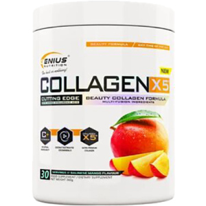 хороша модель Колаген Genius Nutrition Collagen-X5 360 г Mango (7359302752029)