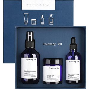 Набір Pyunkang Yul Set Тонер-міст Mist Toner 200 мл + Ампула Moisture Ampoule 100 мл + Крем Moisture Cream 100 мл (8809486680414) ТОП в Одесі