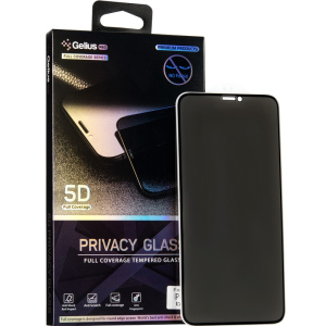 Захисне скло Gelius Pro Privasy Glass для iPhone X/XS Black ТОП в Одесі