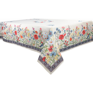 Скатертина Lefard Home Textile Chamomille 140х140 см (732-010) краща модель в Одесі