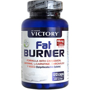 Жироспалювач Weider Victory Fat Burner 120 капсул (8414192305591) краща модель в Одесі