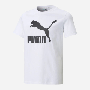 Футболка дитяча Puma Classics Tee B 53011502 170-176 см White (4063697098473)