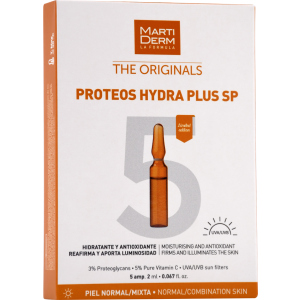 Ампули Martiderm Originals Proteos Hydra Plus SP 5 шт х 2 мл (8437019178932) краща модель в Одесі