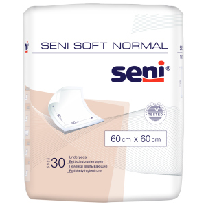 Одноразові пелюшки Seni Soft Normal 60х60 см 30 шт (5900516692568) ТОП в Одесі