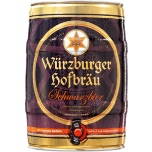 купити Пиво Würzburger Schwarzbier темне фільтроване 4.9% 5 л (4047900005540)