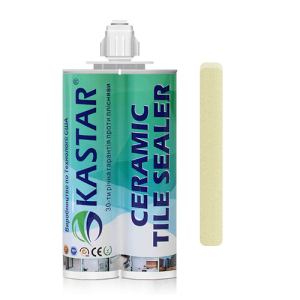 Двухкомпонентная эпоксидная фуга затирка Kastar Ceramic Tile Sealant Pearl Gold/Бежевый, 400мл. ТОП в Одессе