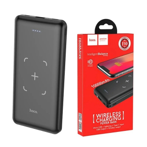 Павербанк Hoco Wireless Charger 10000 мАч black ТОП в Одесі