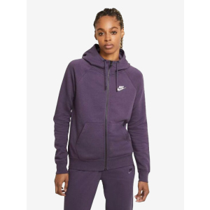 Толстовка Nike W Nsw Essntl Flc Fz Hoodie BV4122-574 XS Фиолетовая (194502798548)