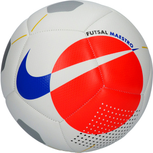 М'яч футзальний Nike Futsal Maestro Size 4 White/Orange (SC3974-101) краща модель в Одесі