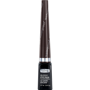 Подводка для глаз Isadora Glossy Eyeliner 42 dark brown 3.7 мл 97317851128429) лучшая модель в Одессе