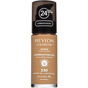 Тональний крем Revlon ColorStay комбінована та жирна шкіра з дозатором 330 Natural Tan 30 мл (309974700115) ТОП в Одесі