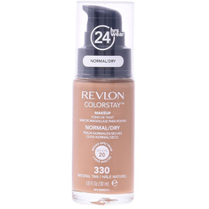 Тональный крем Revlon ColorStay нормальная и сухая кожа с дозатором 330 Natural Tan 30 мл (309974677097) лучшая модель в Одессе