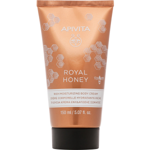 Крем для тела Apivita Royal Honey Обогащенный увлажняющий 150 мл (5201279074210)