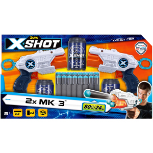 Набір швидкострільних бластерів Zuru X-Shot Excel MK 3 Double Pack (193052021366) ТОП в Одесі