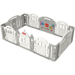 Дитячий манеж Dwinguler Castle Downy Grey (8809268161032) краща модель в Одесі