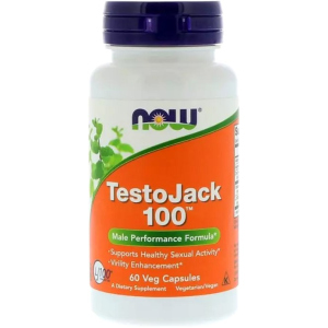 Репродуктивное Здоровье Мужчин ТестоДжек TestoJack 100 Now Foods 60 капсул (733739021687)