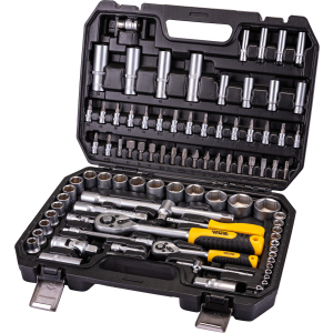 Набор ключей и насадок торцевых Mastertool CV 1/4" и 1/2" 94 шт (78-5094) ТОП в Одессе