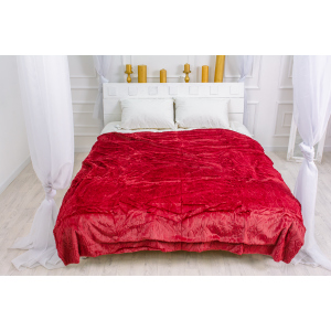 Плед MirSon №1005 Damask Red 150x200 (2200002979993) в Одессе