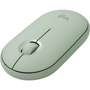 Миша Logitech Pebble M350 (910-005720) Eucalyptus USB (910-005720) краща модель в Одесі