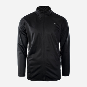 Спортивна кофта Martes Essentials Raylon-Black M Чорна (5902786258208) краща модель в Одесі