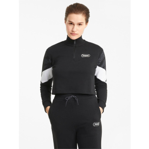 Толстовка Puma Rebel Half-Zip Crew 58575551 M Puma Black-Untamed (4063697325371) в Одессе