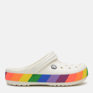 Кроки Crocs Jibbitz Crocband Rainbow Block 206361-94S-M7/W9 39-40 24,6 см Білі (191448456914)