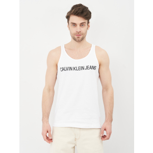 Майка Calvin Klein Institutional Logo Reg Tank J30J315249-YAF XL Ck White (8719852659022) надійний