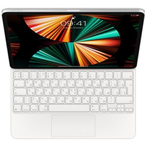 Обкладинка-клавіатура Apple Magic Keyboard для iPad Pro 12.9 2021 White (MJQL3RS/A) краща модель в Одесі