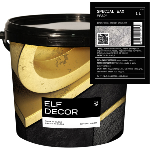 хороша модель Декоративний віск Elf Decor Special Wax 1л Pearl (mba1d123w)