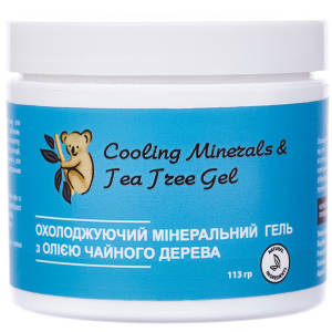 купити Охолоджуючий знеболюючий мінеральний гель Tea Tree Therapy Cooling Minerals за рецептурою Jason з маслом чайного дерева 113 г (769360846542)