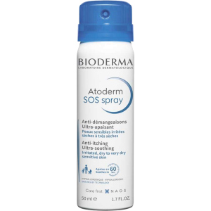 Спрей Atoderm SOS Spray Анти-свербіж Ультразаспокійливий 50 мл (3401528546402) краща модель в Одесі