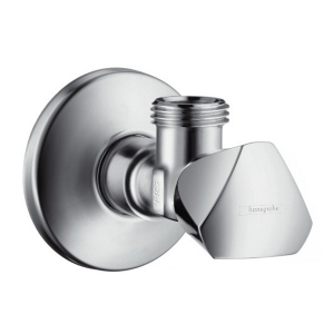 Вентиль угловой Hansgrohe Е, 1/2*1/2 хром 1390300013903000 в Одессе