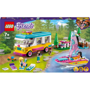 Конструктор LEGO Friends Лісовий будинок на колесах та вітрильний човен 487 деталей (41681) краща модель в Одесі