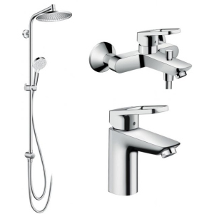 Набір змішувачів HANSGROHE Logis Loop 1272019 (71151000+71244000+27270000) ТОП в Одесі