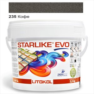 Эпоксидная затирка Litokol Starlike EVO 235 Кофе 2,5кг рейтинг