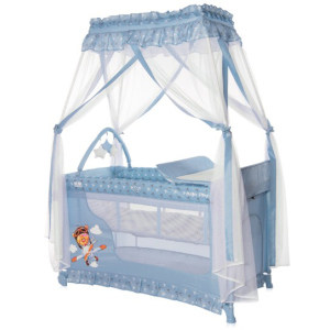 Манеж Lorelli Magic Sleep Blue Adventure (Чарівний сон Блю Адвент) в Одесі