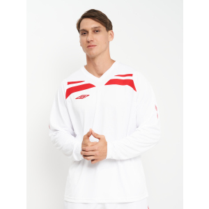 Жіночий лонгслів Umbro Enfield Jersey L/S 697469A61 XL Білий (5051661295538) ТОП в Одесі