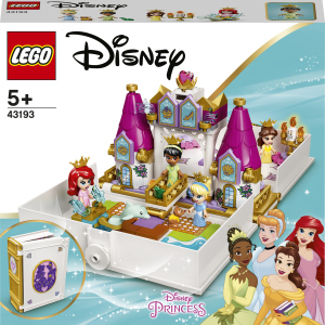 Конструктор LEGO Disney Princess Книга казкових пригод Аріель, Белль, Попелюшки та Тіани 130 деталей (43193) краща модель в Одесі