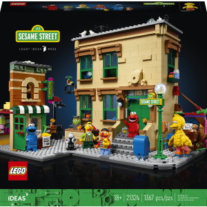 Конструктор LEGO Ideas Улица Сезам 123 1367 деталей (21324) (5702016819953) ТОП в Одессе