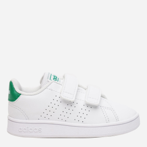 Кеди дитячі Adidas Advantage I EF0301 Ftwwht/Green/Gretwo (4061622832253) краща модель в Одесі